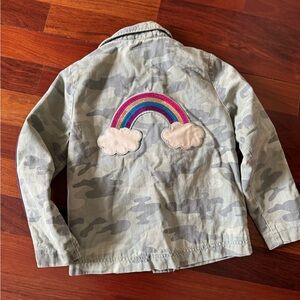 Girls camo jacket